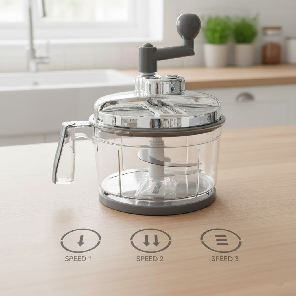 4 In 1 Multifunctional Manual Chopper