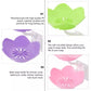 Self Adhesive Drain Soap Box Double Layer Flower Shaped Soap Tray