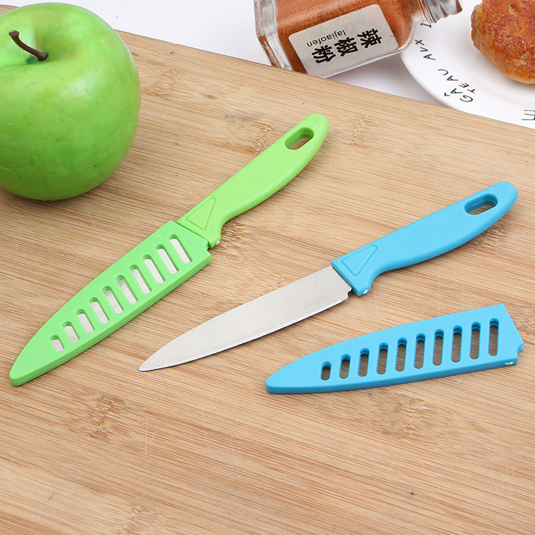 2Pcs Portable Stainless Steel Knife and Peeler Set