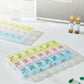 21 Compartment Pill Storage Case