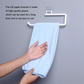 Wall-Mounted Plastic Tissue & Paper Roll Holder Organizer