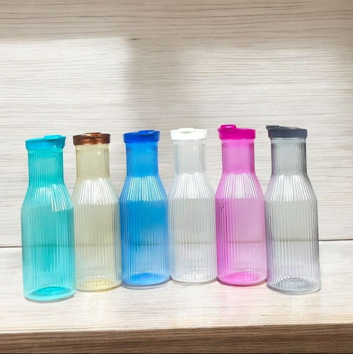 Linear Plastic Water Bottles