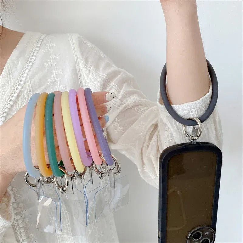 Silicone Anti-Lost Cell Phone Bracelet