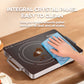 Electric Single Burner Stove with Timer Touch