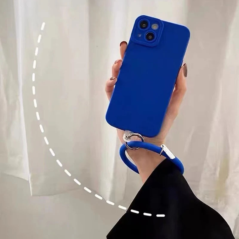 Silicone Anti-Lost Cell Phone Bracelet