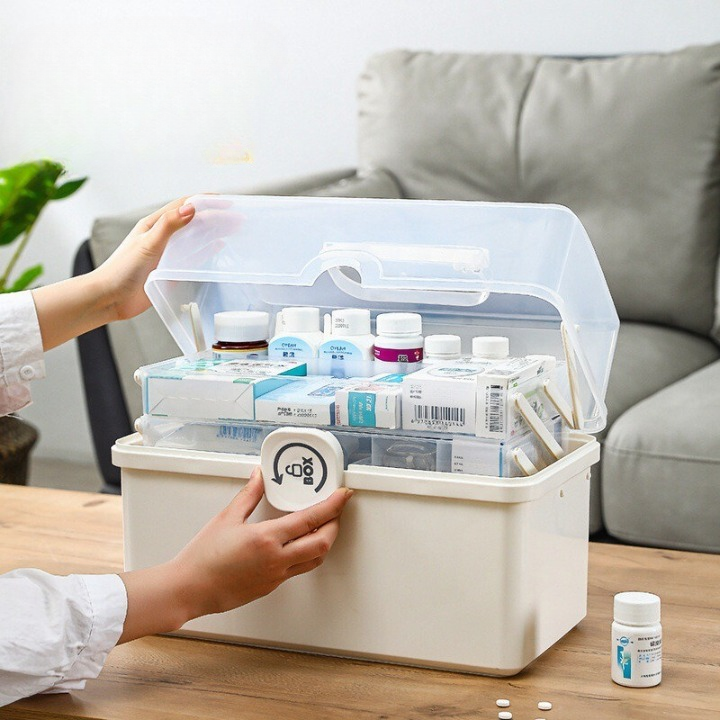 Multipurpose Plastic Box With Lock