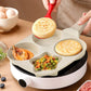4 Portion Marble Coated Frying Pan