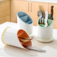 New Cutlery Storage Rack Fast Dry Drain Container