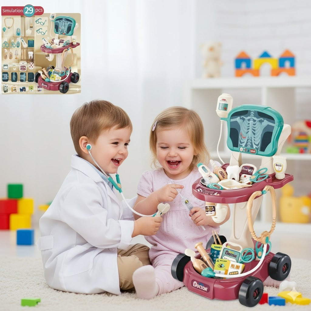 29PCs Pretend Play Doctor Kit Toy