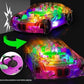 Plastic Transparent 5D Light Gear Car