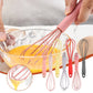 Silicone Hand-Held Egg Whisker