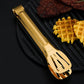 Stainless Steel Golden Food Tong