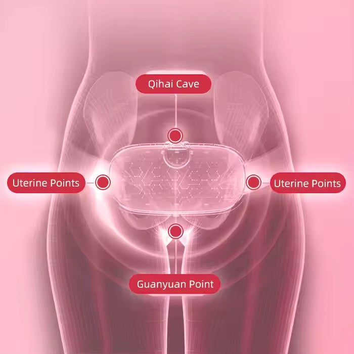 Electric Abdominal Cramp Massager