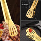 Stainless Steel Golden Food Tong