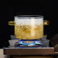 Heat Resistant Glass Cooking Pot