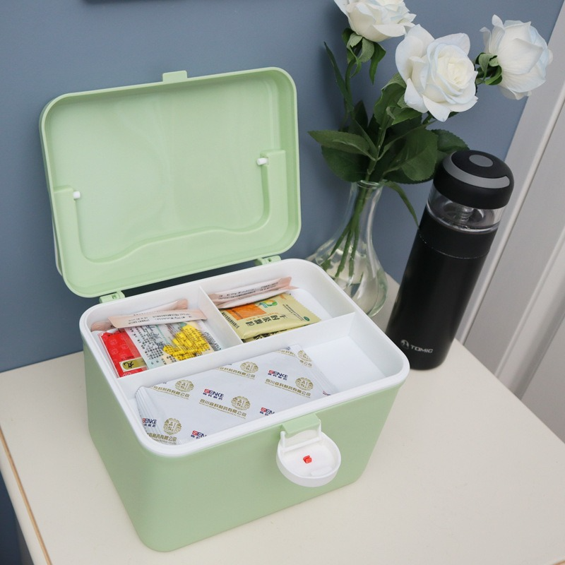 Portable Travel Plastic Medicine Box