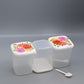 3PCs Plastic Fresh Food Keeper Jar