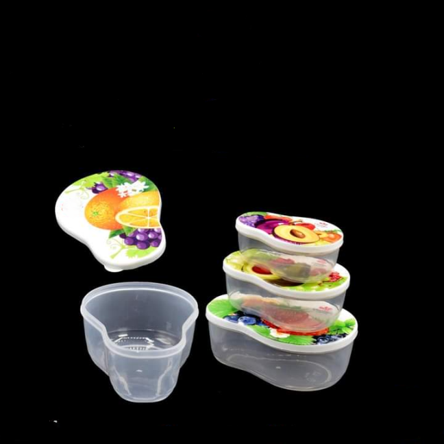 4PCs Storage Food Container Set