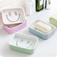 Smiley Double Layer Drain Soap Holder