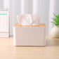 Creative Tissue Storrage Box with Wooden Lid