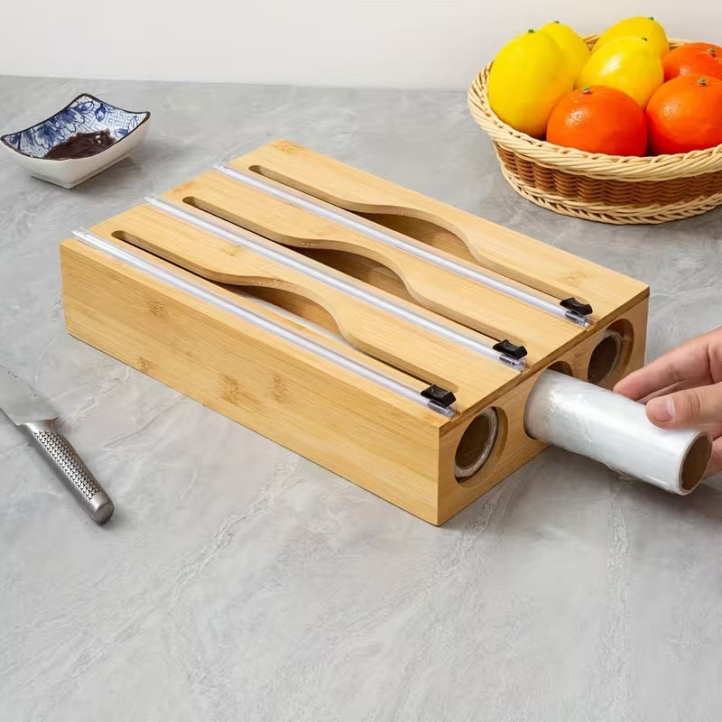 Wooden Multi-Purpose Wrap Cutter