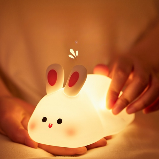 Silicone Rabbit Touch Lamp