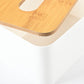 Creative Tissue Storrage Box with Wooden Lid