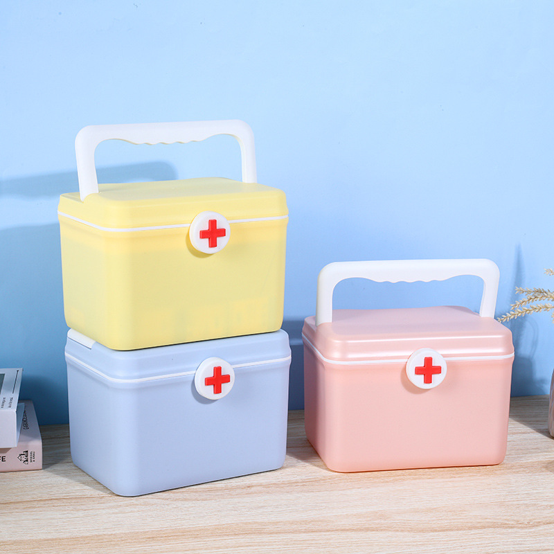 Portable Travel Plastic Medicine Box