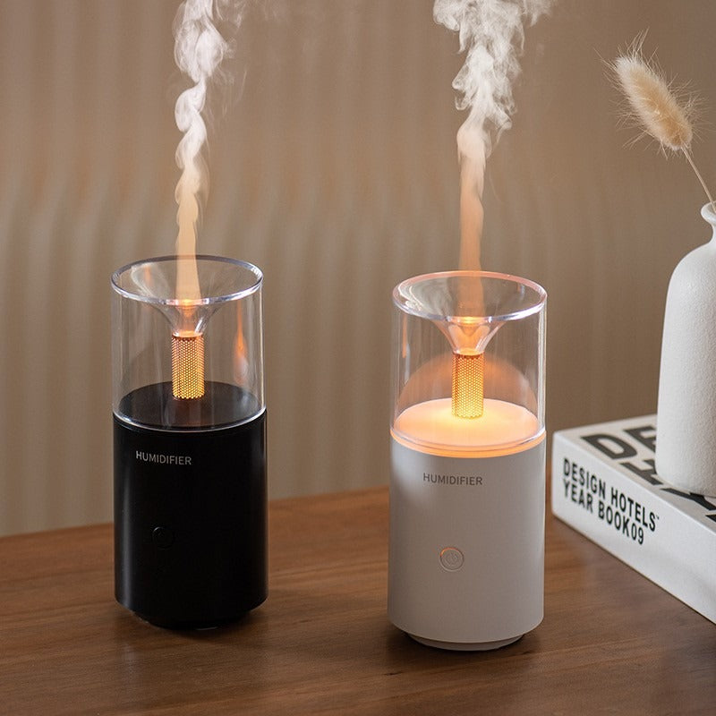 USB Electric Candlelight Aroma Humidifier