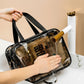 3PC Transparent Waterproof Travel Cosmetic Bag