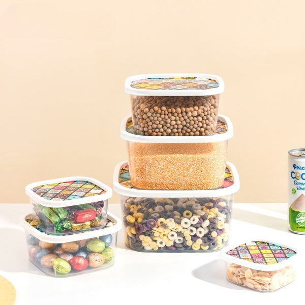 Pack Of 6 - Sealed Storage Container