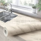 Cream Marble Texture Design PVC Waterproof Sheet (60cmx200cm)
