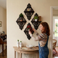 4PCs Wooden Elegant Wall Shelf