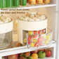 Rotating Ice Tray With Lid And Bin
