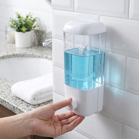 Wall-Mounted Manual Press Soap Dispenser