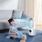 Desktop Bladeless Mist Fan with Digital Display