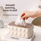 Creative Nordic Tissue Box with Wooden Lid