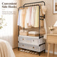 Metal Floor-Standing Clothes Drying Rack