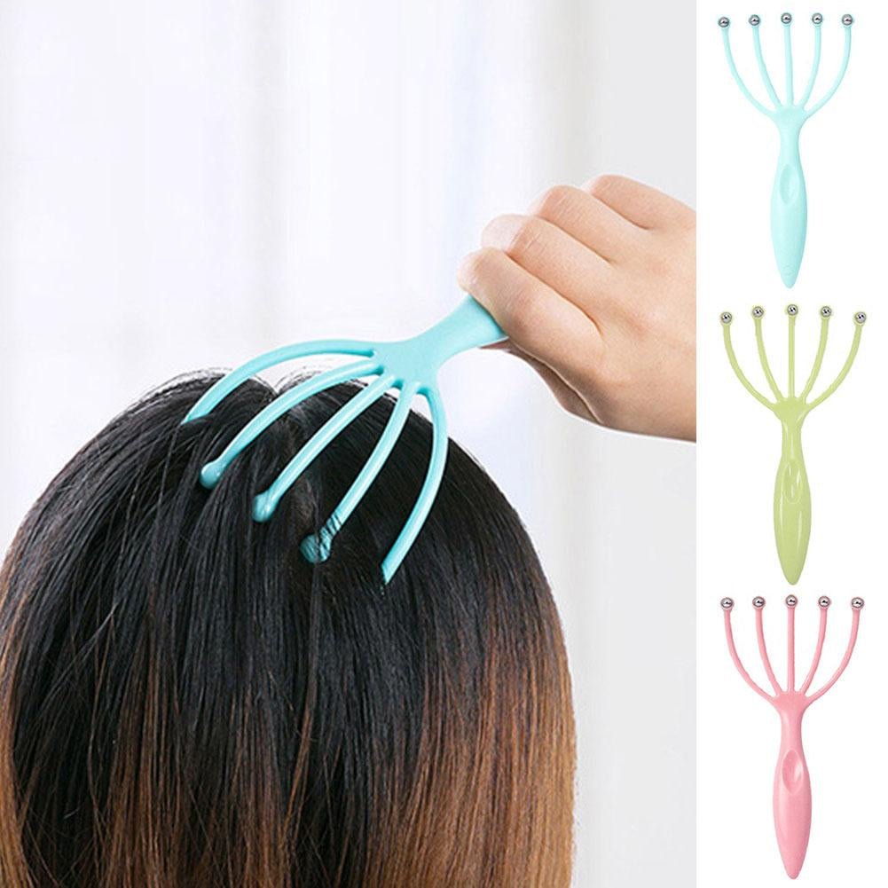 Handheld 5-Claw Head Massager Relieve Pain Stress Relax.