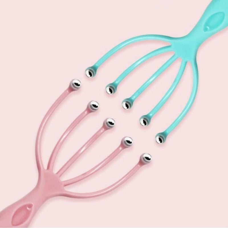 Handheld 5-Claw Head Massager Relieve Pain Stress Relax.