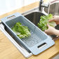 Plastic Adjustable Sink Drain Basket