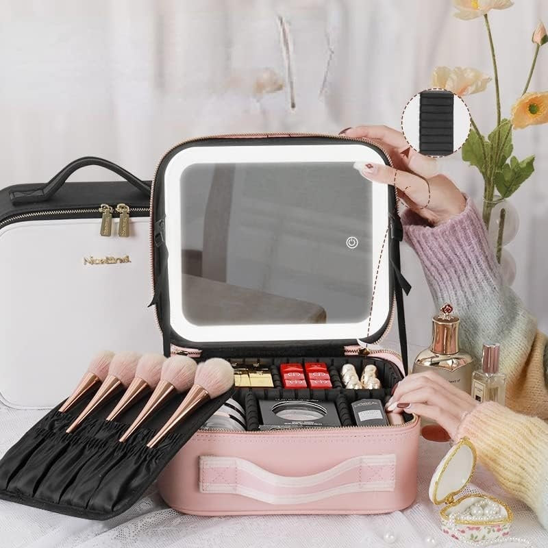 Smart Led Cosmetic Makeup Organizer
