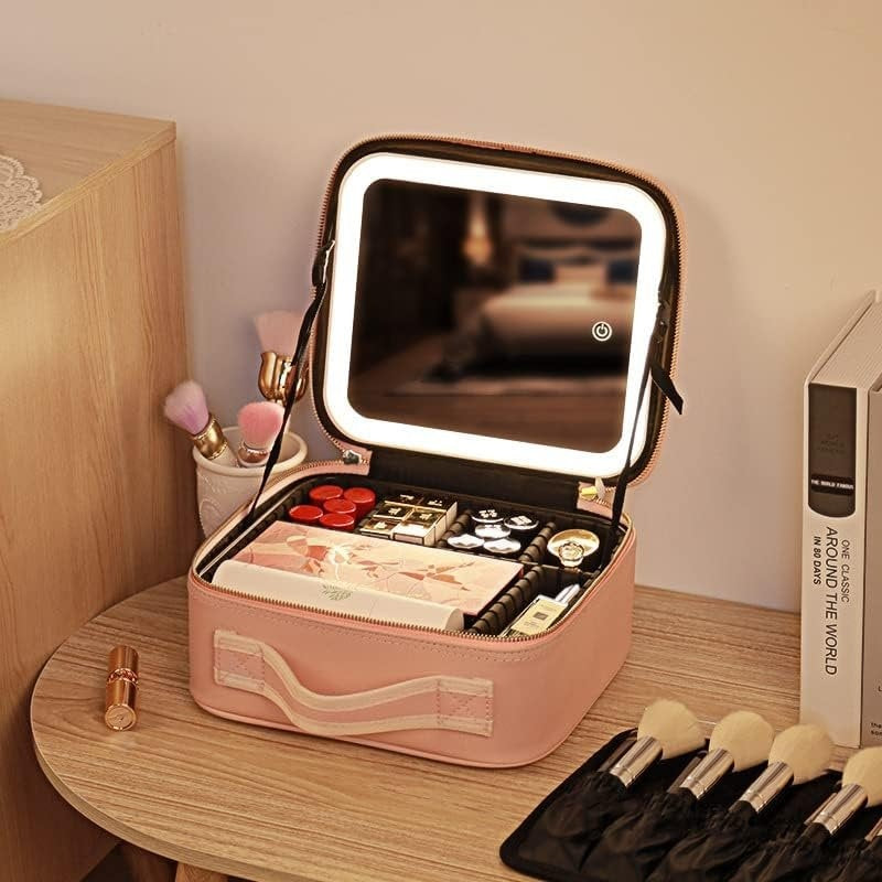 Smart Led Cosmetic Makeup Organizer