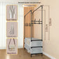 Metal Floor-Standing Clothes Drying Rack