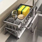 Kitchen Sink Steel Sponge & Brush Holder