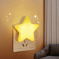 LED Stars Shape Socket Night Light