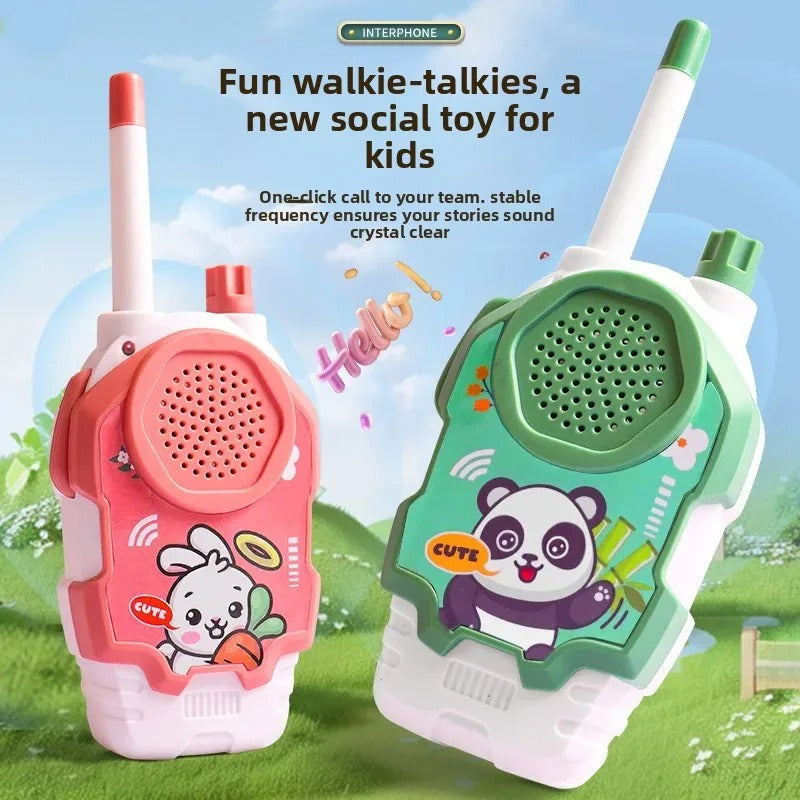 2pcs Wireless Handheld Walkie-Talkie Toy