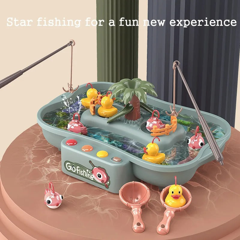 Musical Fishing Water Game Toy