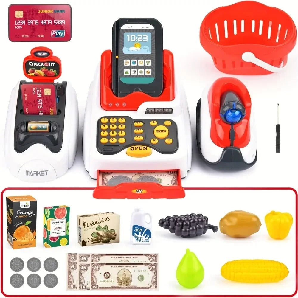Grocery Store Pretend Play Toy Set