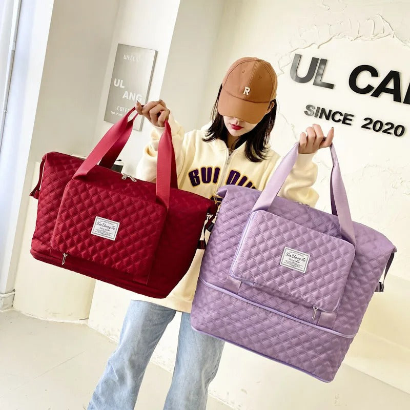 Adjustable Travel Duffle Bag for Women